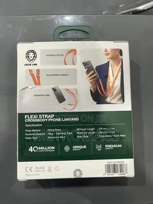 2 Meter Flexi Strap Crossbody Phone Lanyard