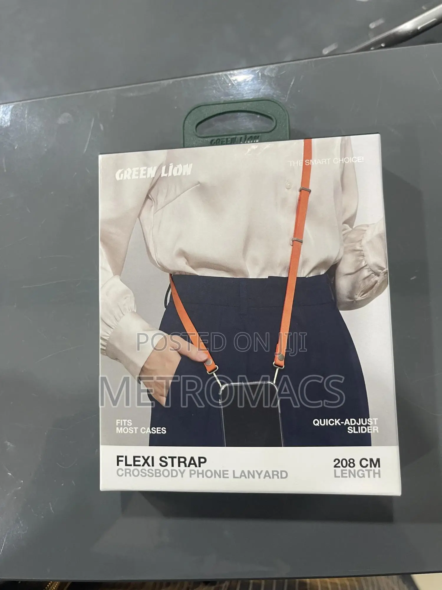 2 Meter Flexi Strap Crossbody Phone Lanyard