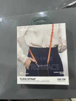 2 Meter Flexi Strap Crossbody Phone Lanyard