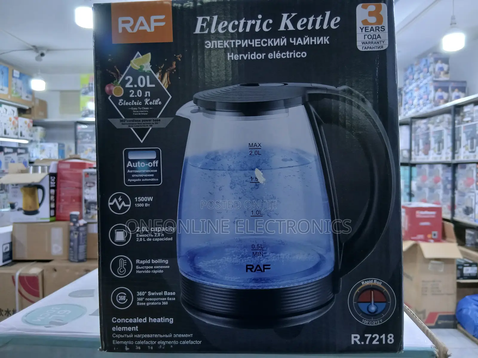 Electric Kettle_ Visible Boiling