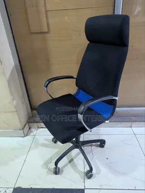 Fabric Long Back Adjustable Chair