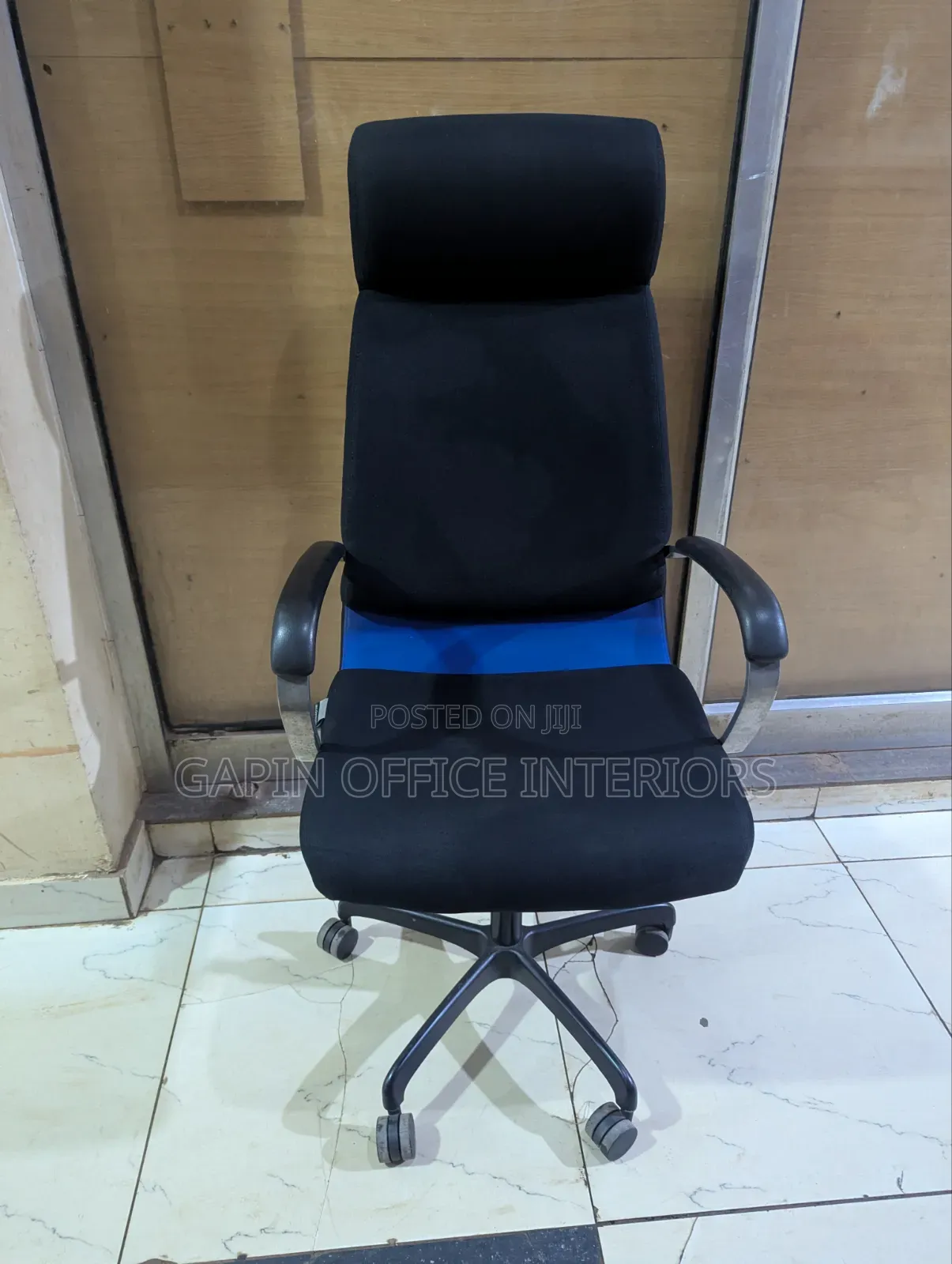 Fabric Long Back Adjustable Chair