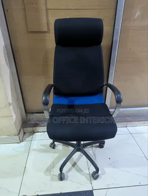 Fabric Long Back Adjustable Chair