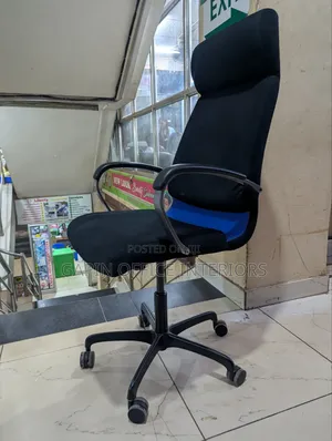 Fabric Long Back Adjustable Chair