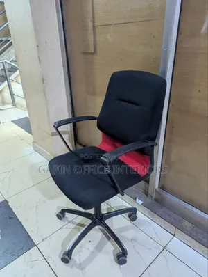Short Back Fabric Adjustable Chair