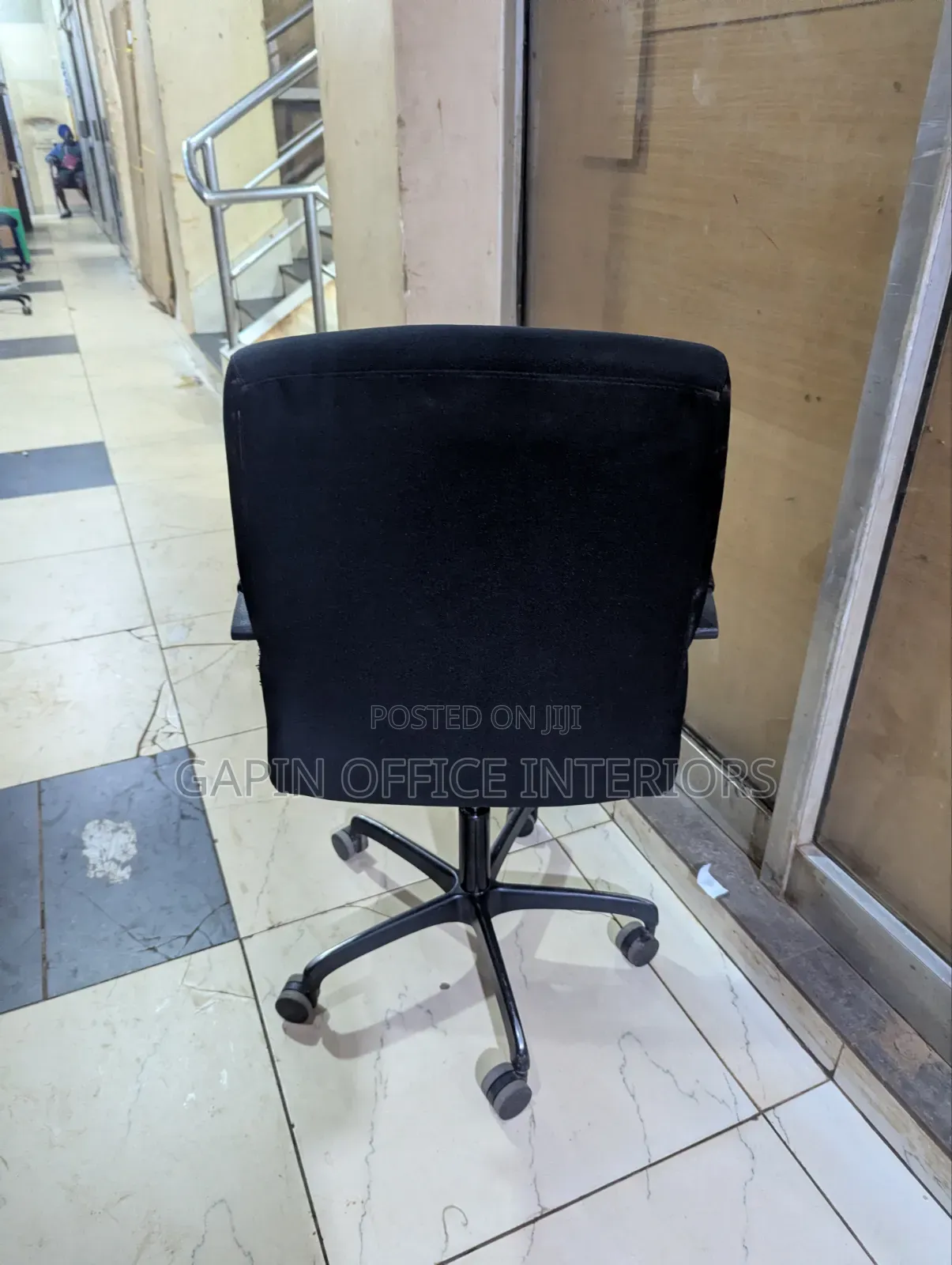 Short Back Fabric Adjustable Chair