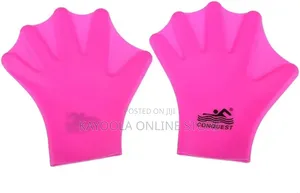 Silicone Webbed Swimming Gloves
