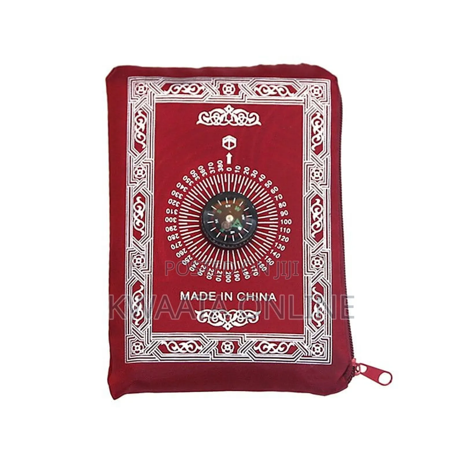 Muslim Travel Pocket Prayer Mat, With Compass