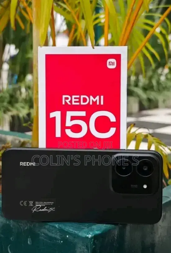 New Xiaomi Redmi 15C 4G 256 GB Black