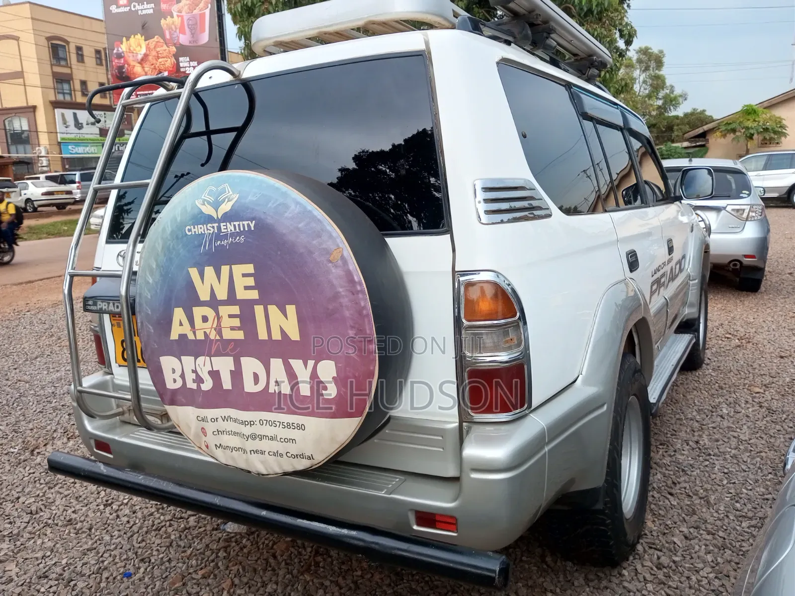 Toyota Land Cruiser Prado 1999 White