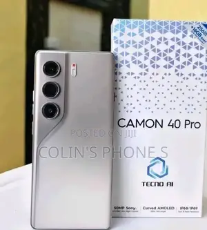 New Tecno Camon 40 Pro 5G 256 GB Gray