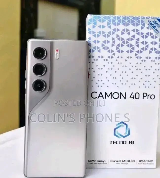 New Tecno Camon 40 Pro 5G 256 GB Gray