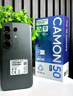 New Tecno Camon 50 Pro 256 GB Black