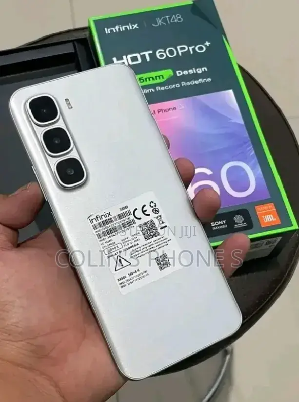 New Infinix Hot 60 Pro+ 128 GB Silver