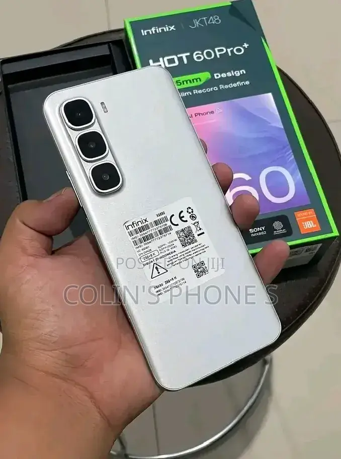 New Infinix Hot 60 Pro+ 128 GB Silver