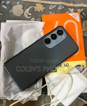 New Tecno Spark 40 Pro+ 256 GB Black