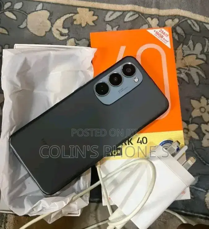 New Tecno Spark 40 Pro+ 256 GB Black