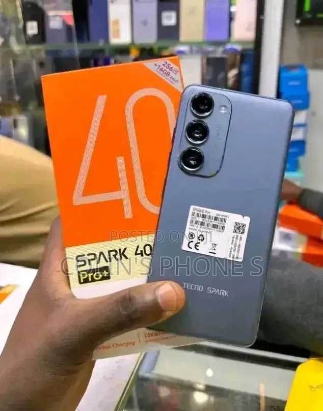 New Tecno Spark 40 Pro+ 256 GB Gray