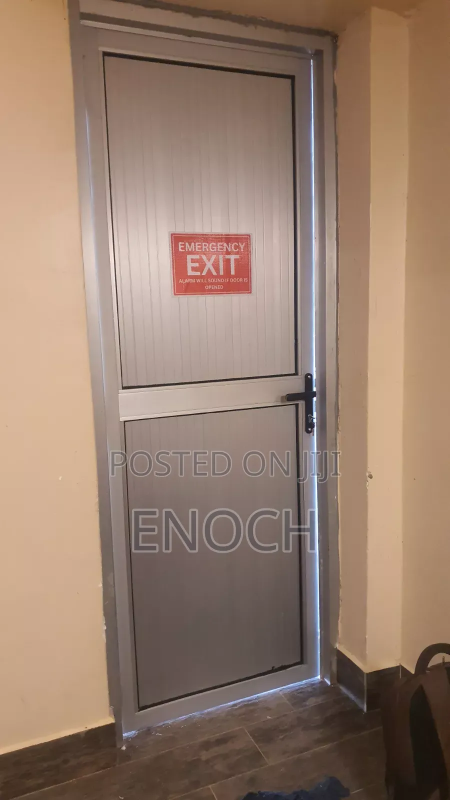Bathroom And Outdoors Waterproof Aluminium Door