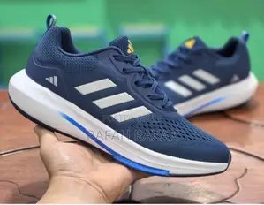Navy Blue Version of Adidas Bounce Sneakers