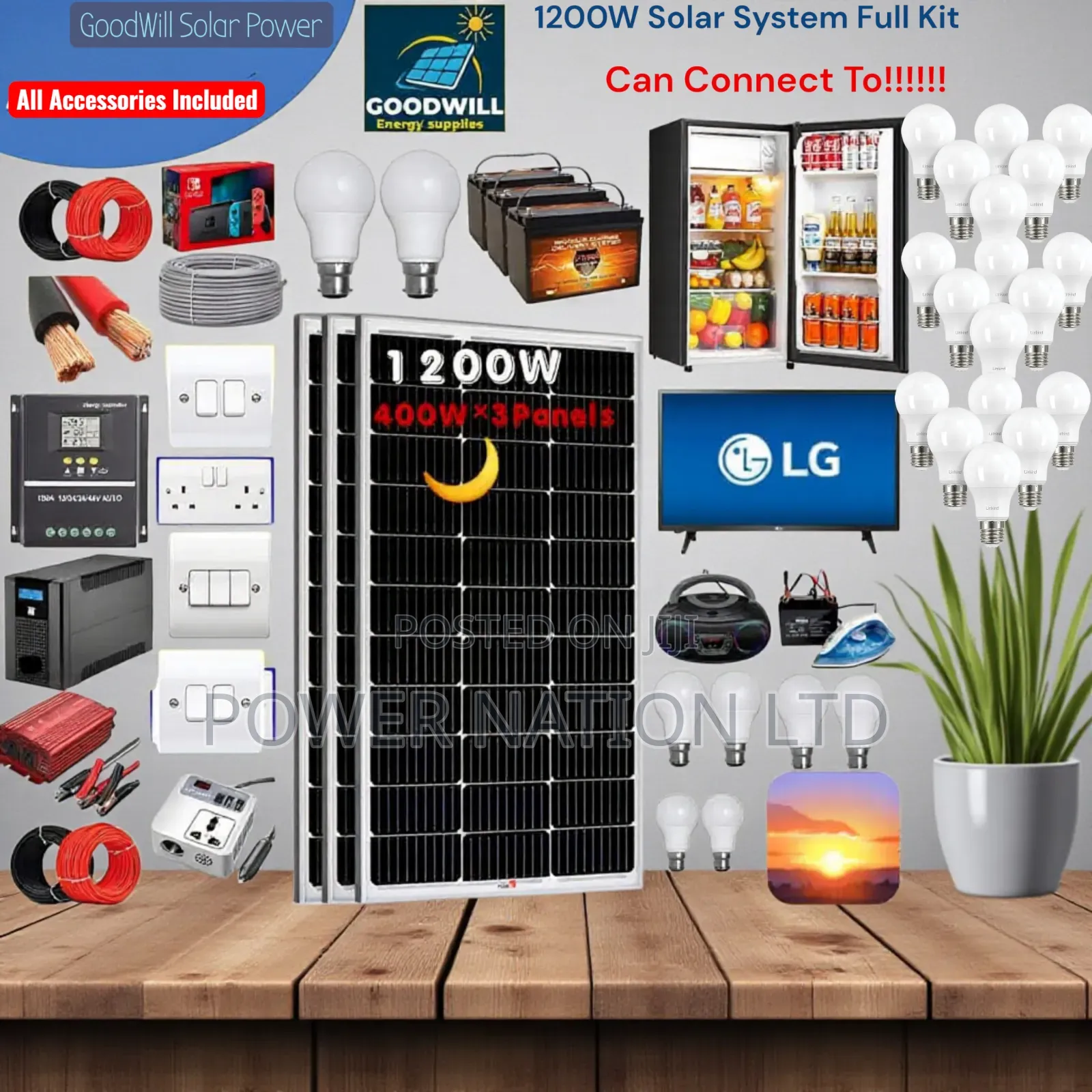 1200w Next Power Solar Kit
