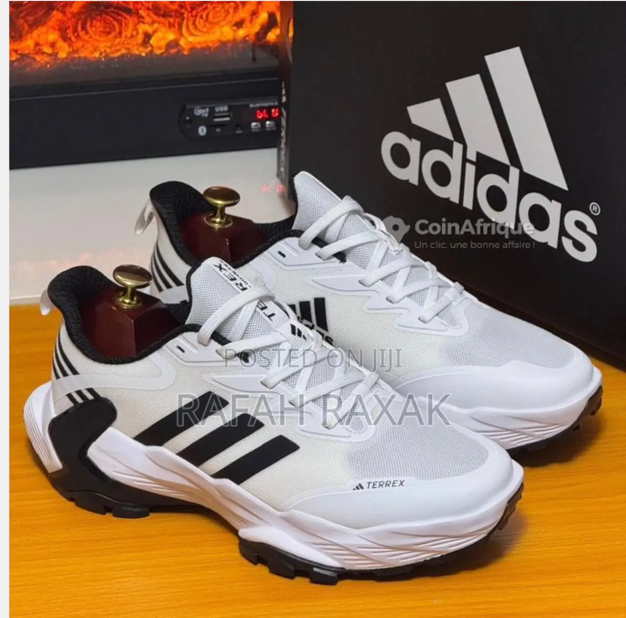 White Version of Adidas Terrex Trail Runner Sneakers