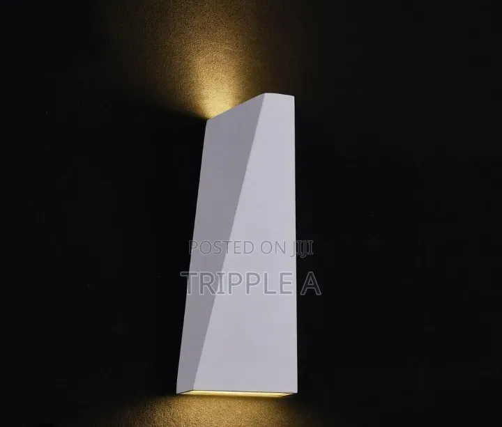 Decorative Wall Wedge Light White