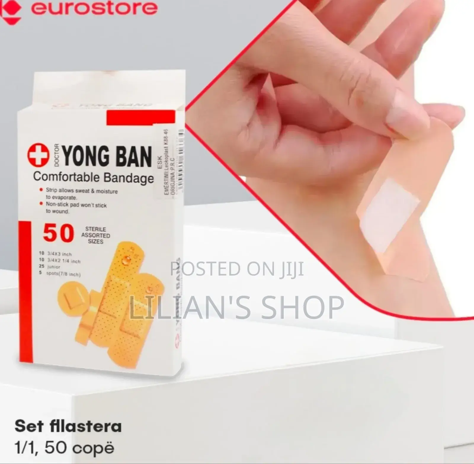 50pcs Yong Bang Comfortable Bandages
