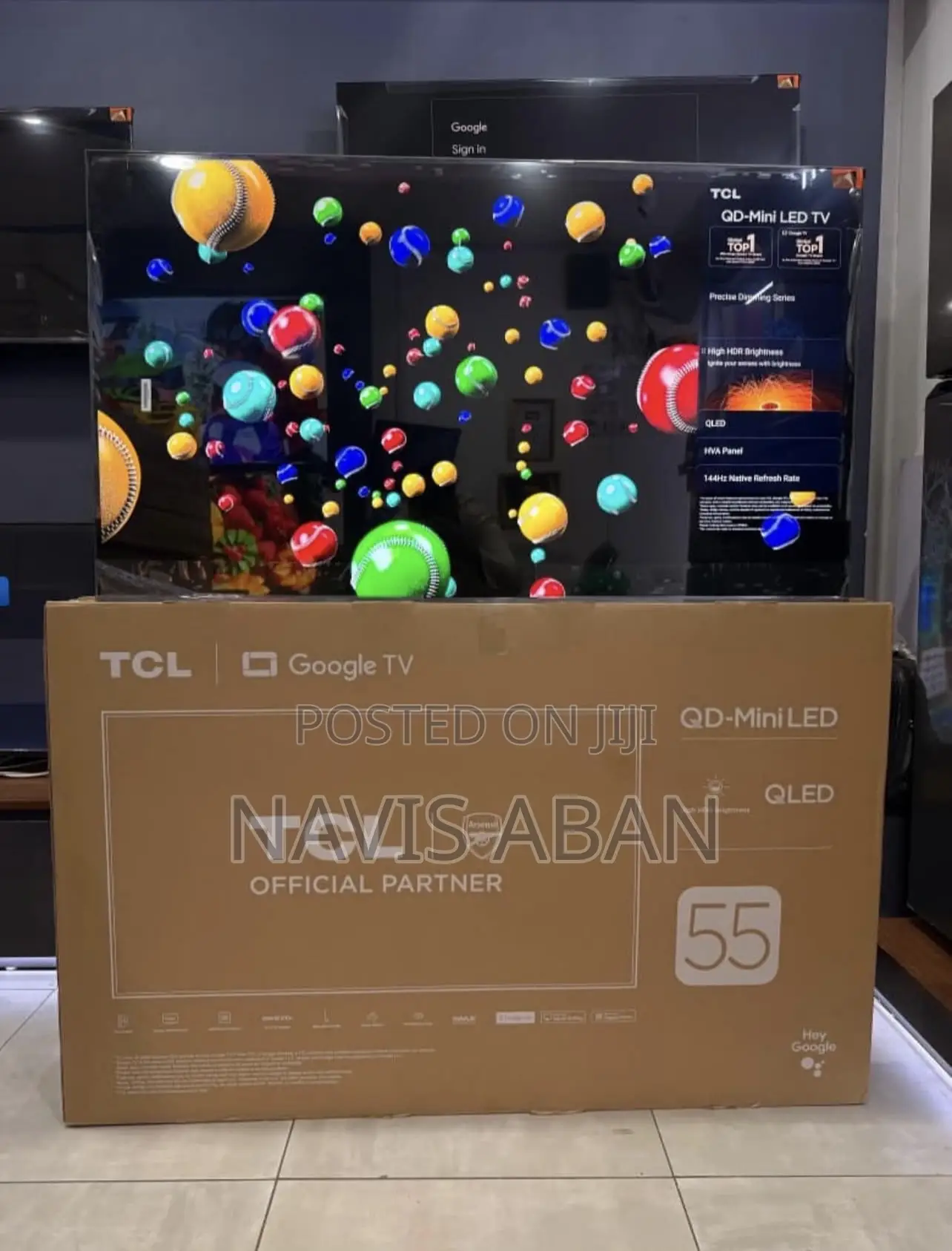 TCL 55 Inches Qd Miniled Qled Smart Tv