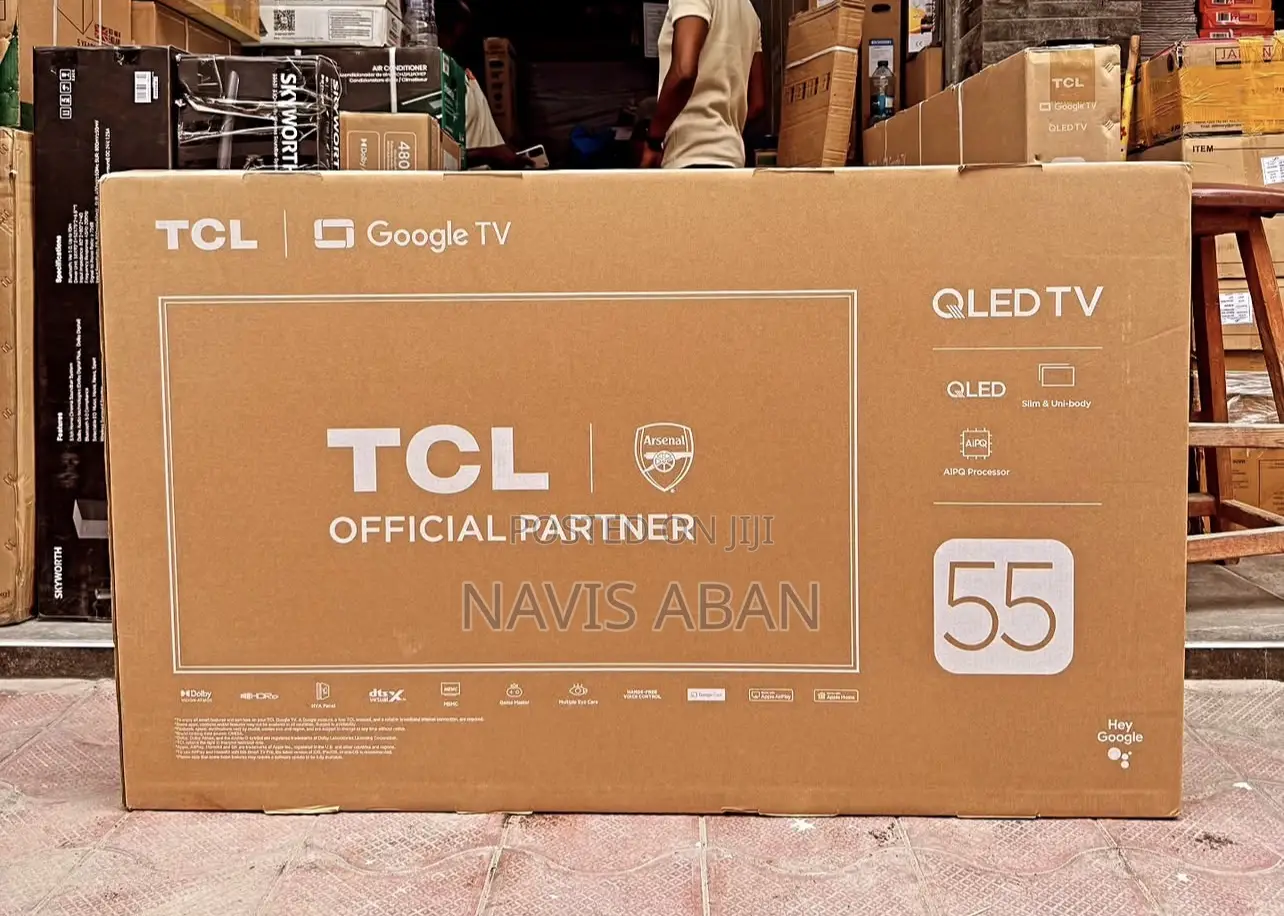 TCL 55 Inches Qled Smart Tv With Free to Air