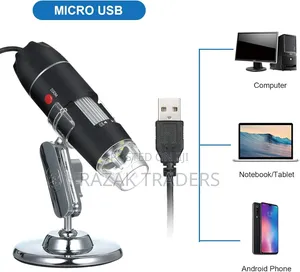 Usb Digital Microscope 1600x 8 Led Magnification Camera With Stand