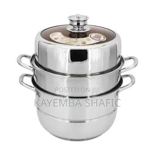 3-tier Electric Food Steamer With Timer 32cm – Fast Healthy Cooking