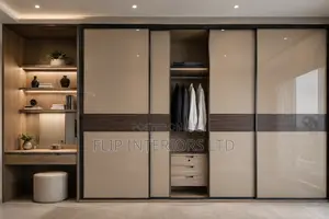 Luxury Decorative Wardrobe Wall Modern Storage Solutions