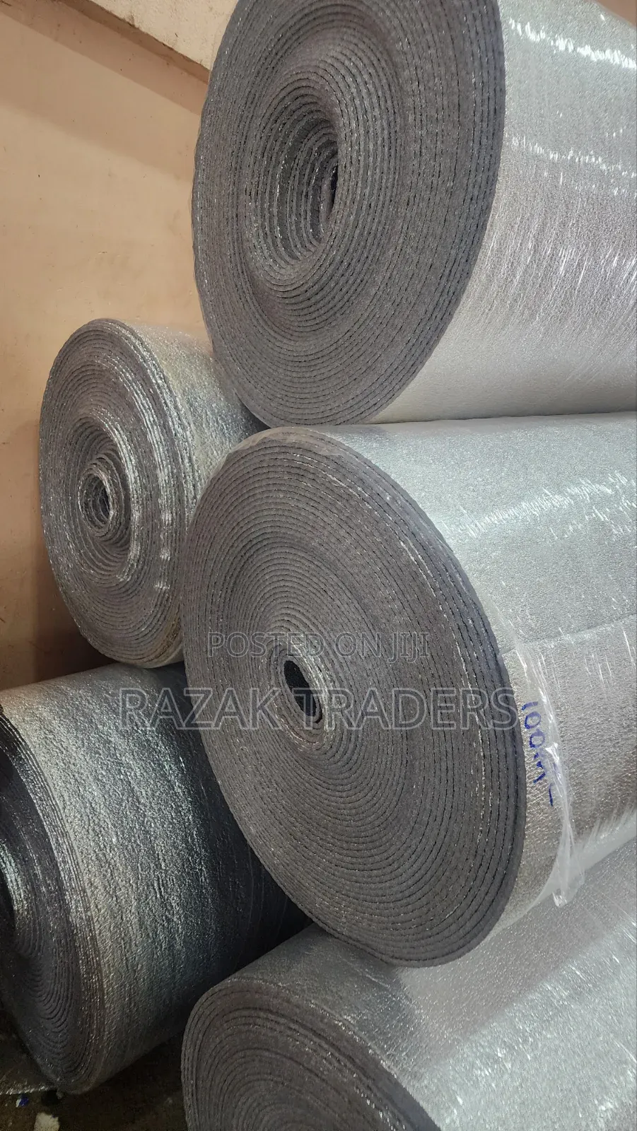 Double Waterproof Aluminium Foil Insulation Roll W- 2mm L-100meters