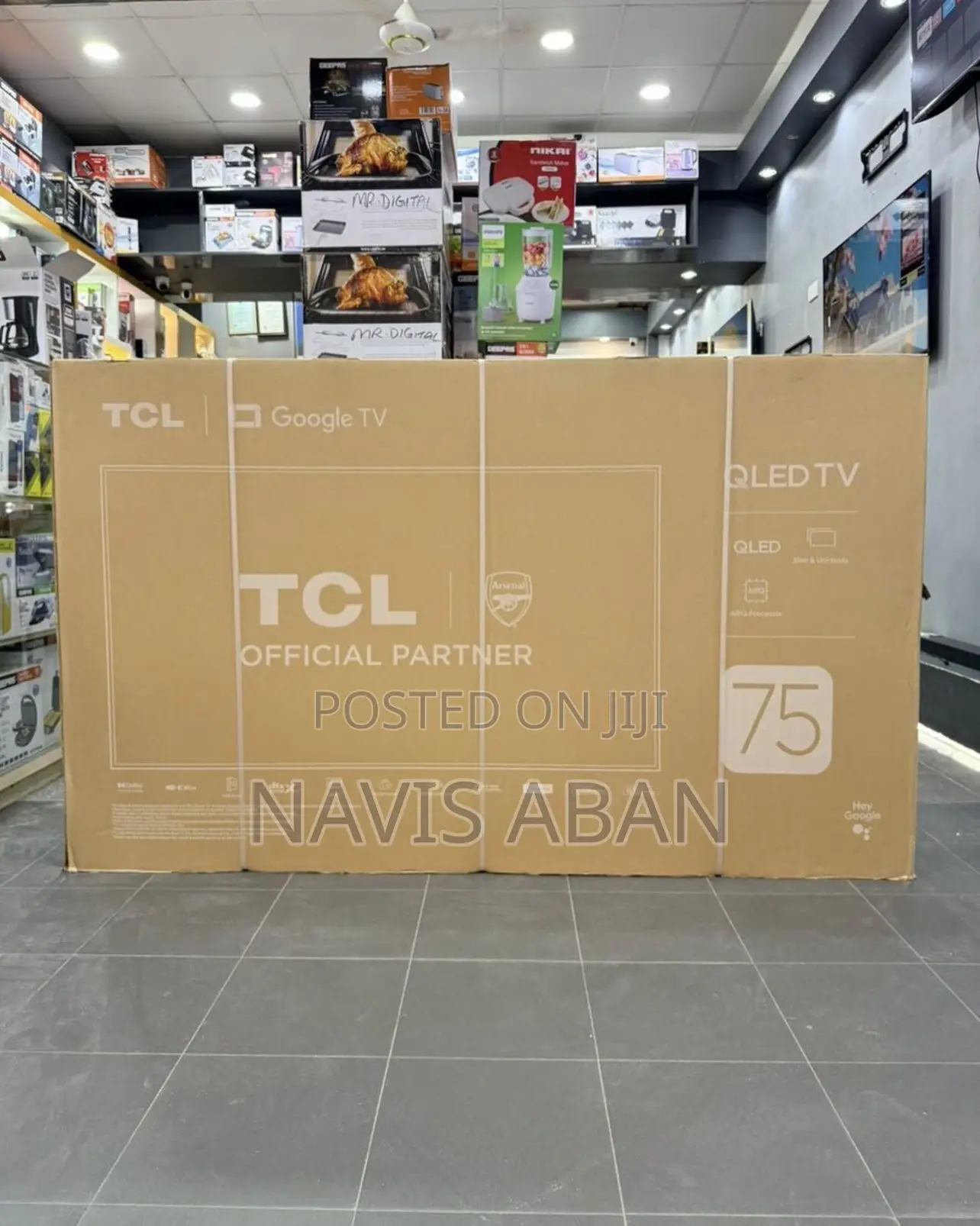 TCL 75 Inches Qled Smart Tv Model 75p7l