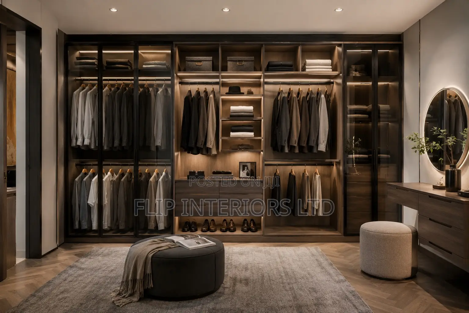Contemporary Closet Storage Styling Solutions