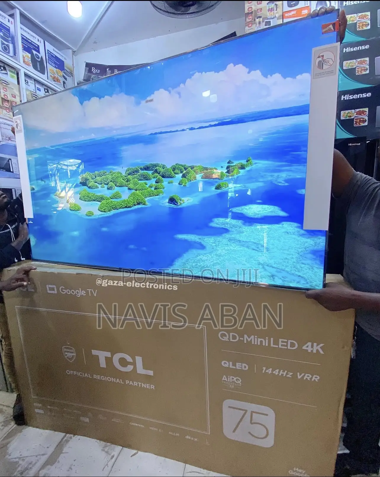 TCL 75 Inches Qd Miniled Qled Tv