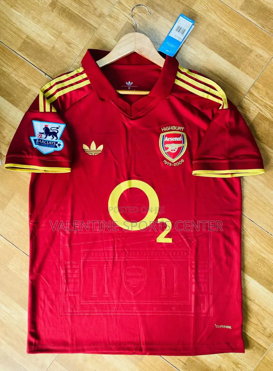 Our Service Center O2 Arsenal Jersey Original Material