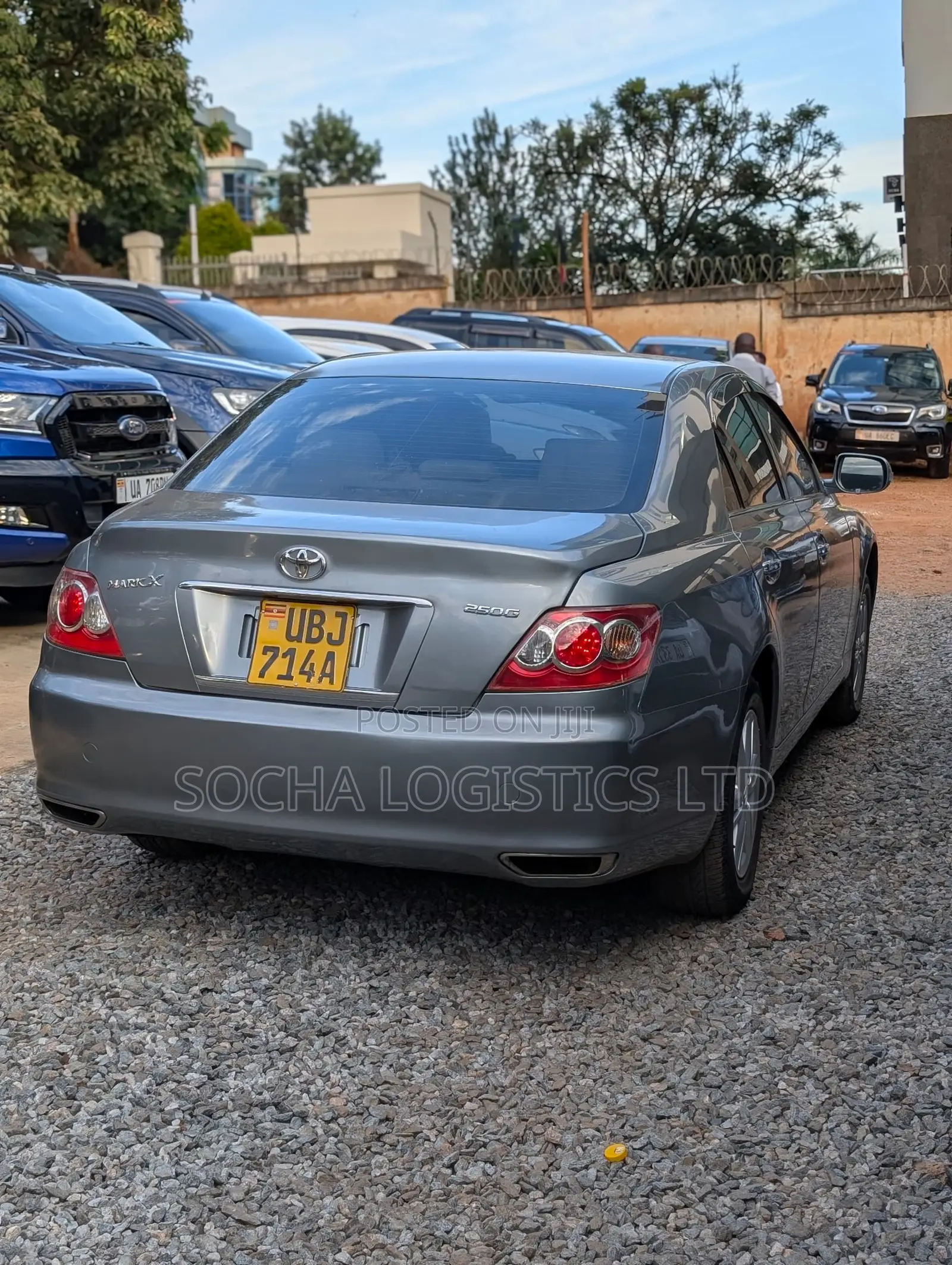 Toyota Mark X 2007 Gray