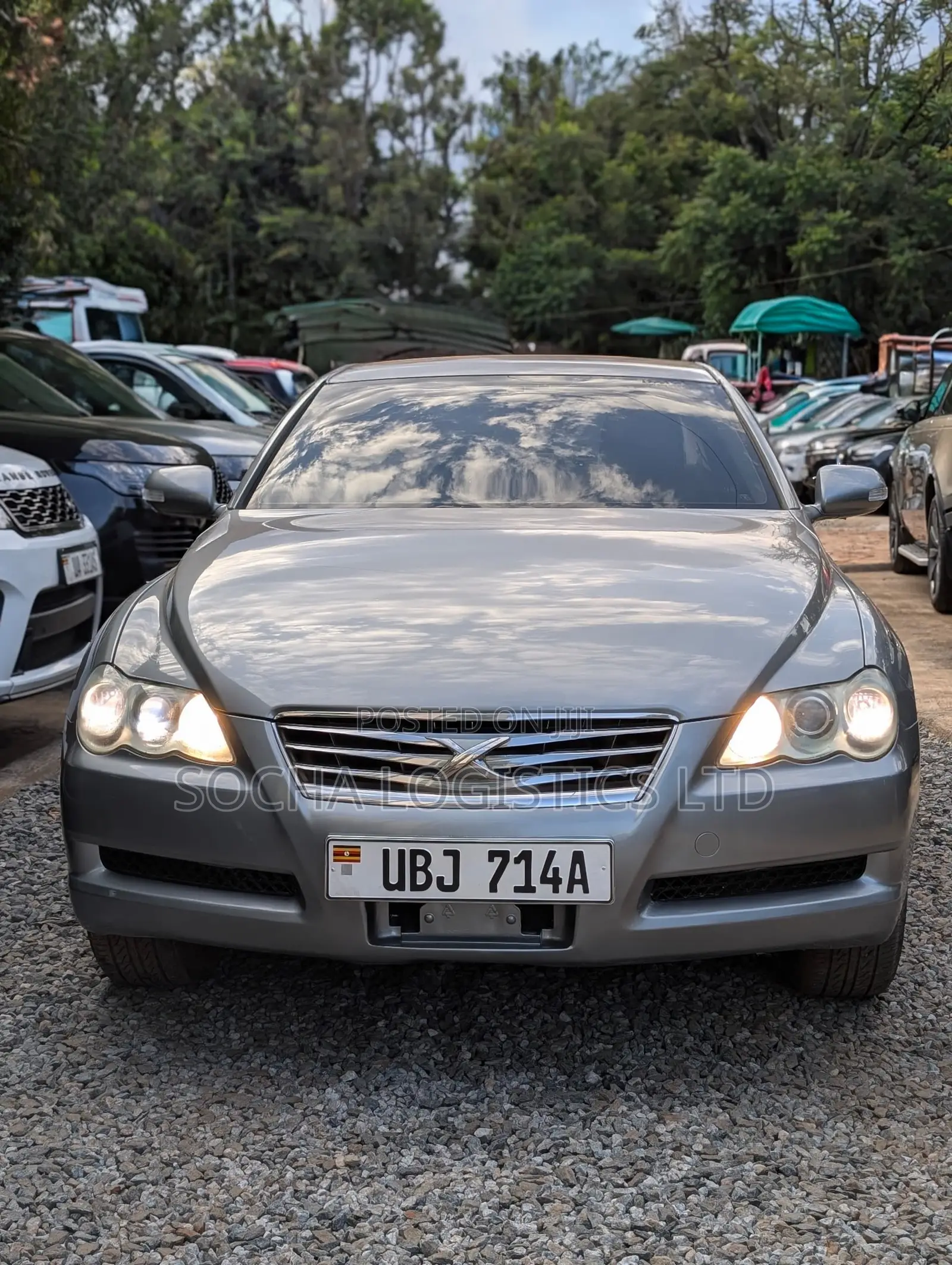 Toyota Mark X 2007 Gray