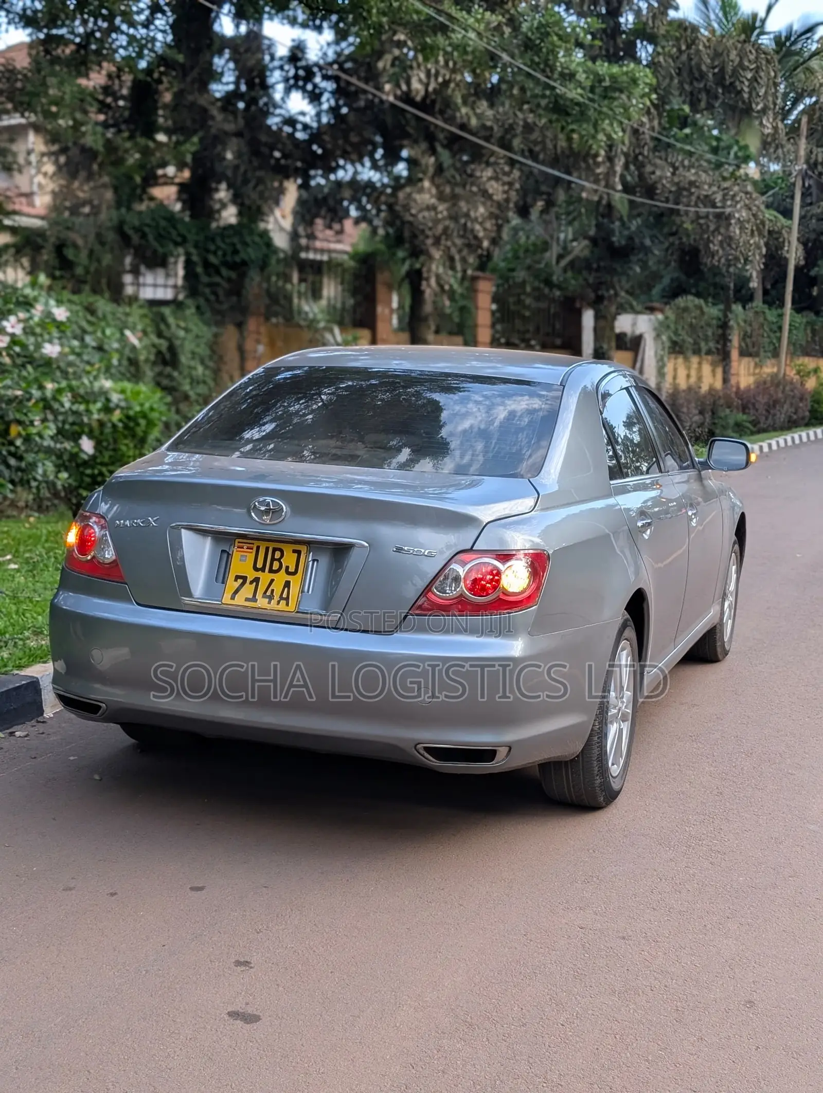 Toyota Mark X 2007 Gray