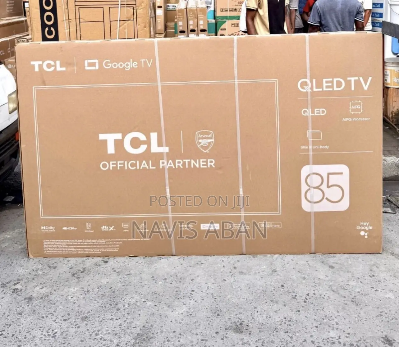 TCL 85 Inches Qled Smart Tv Model 85p7l