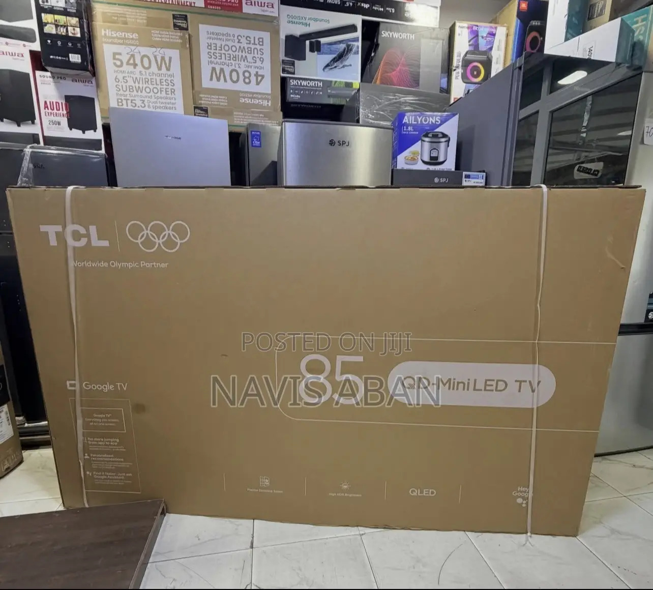 TCL 85 Inches Qd Miniled Qled Tv