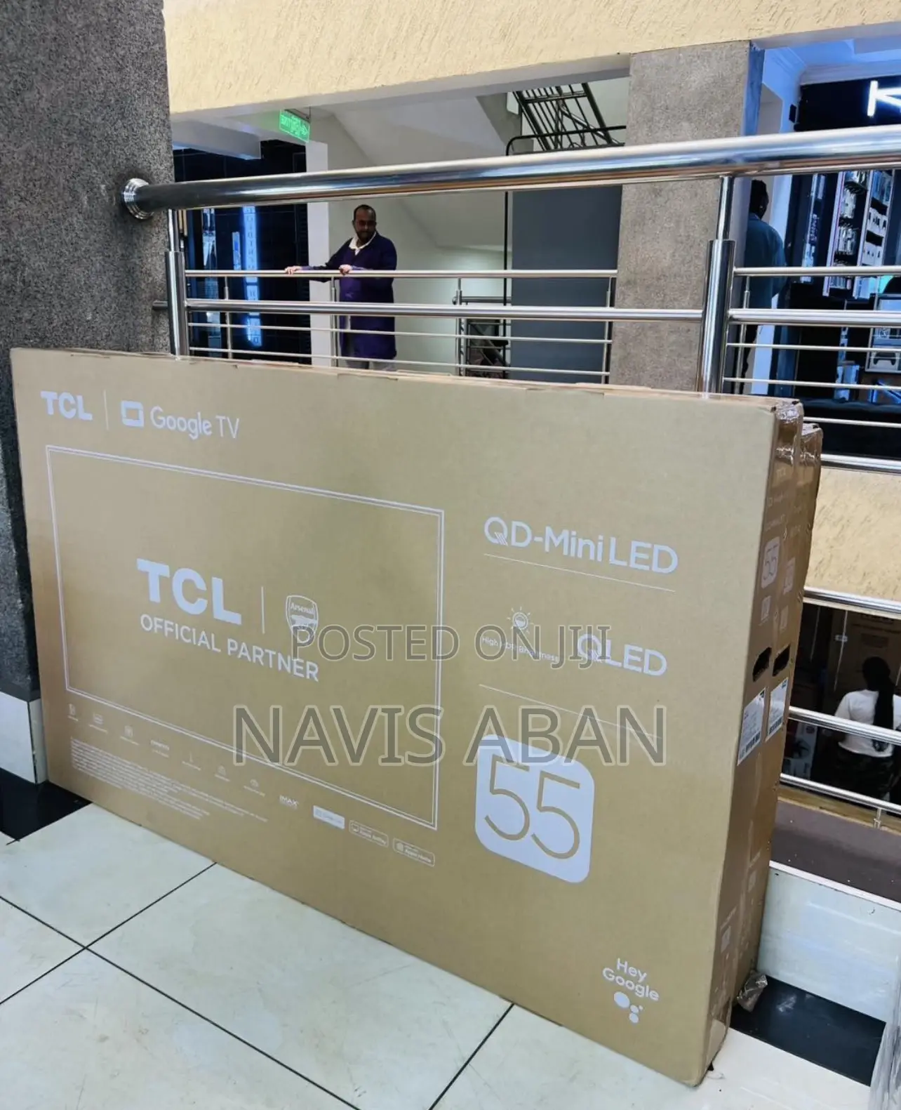 TCL 55 Inches Qd Miniled Qled Tv