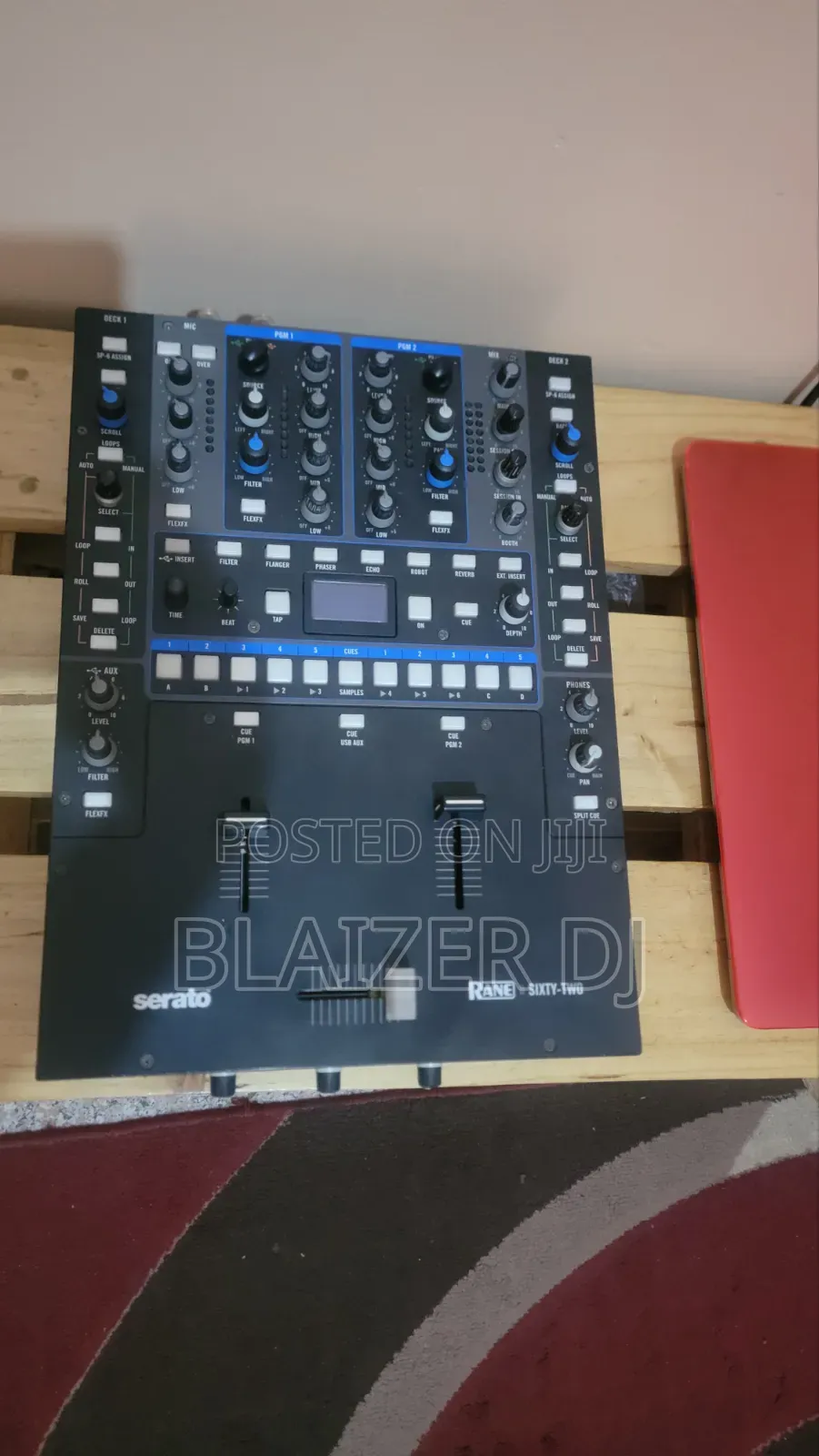 Rane Sixty Two 62 Mixer Serato Channel 2 Mixer
