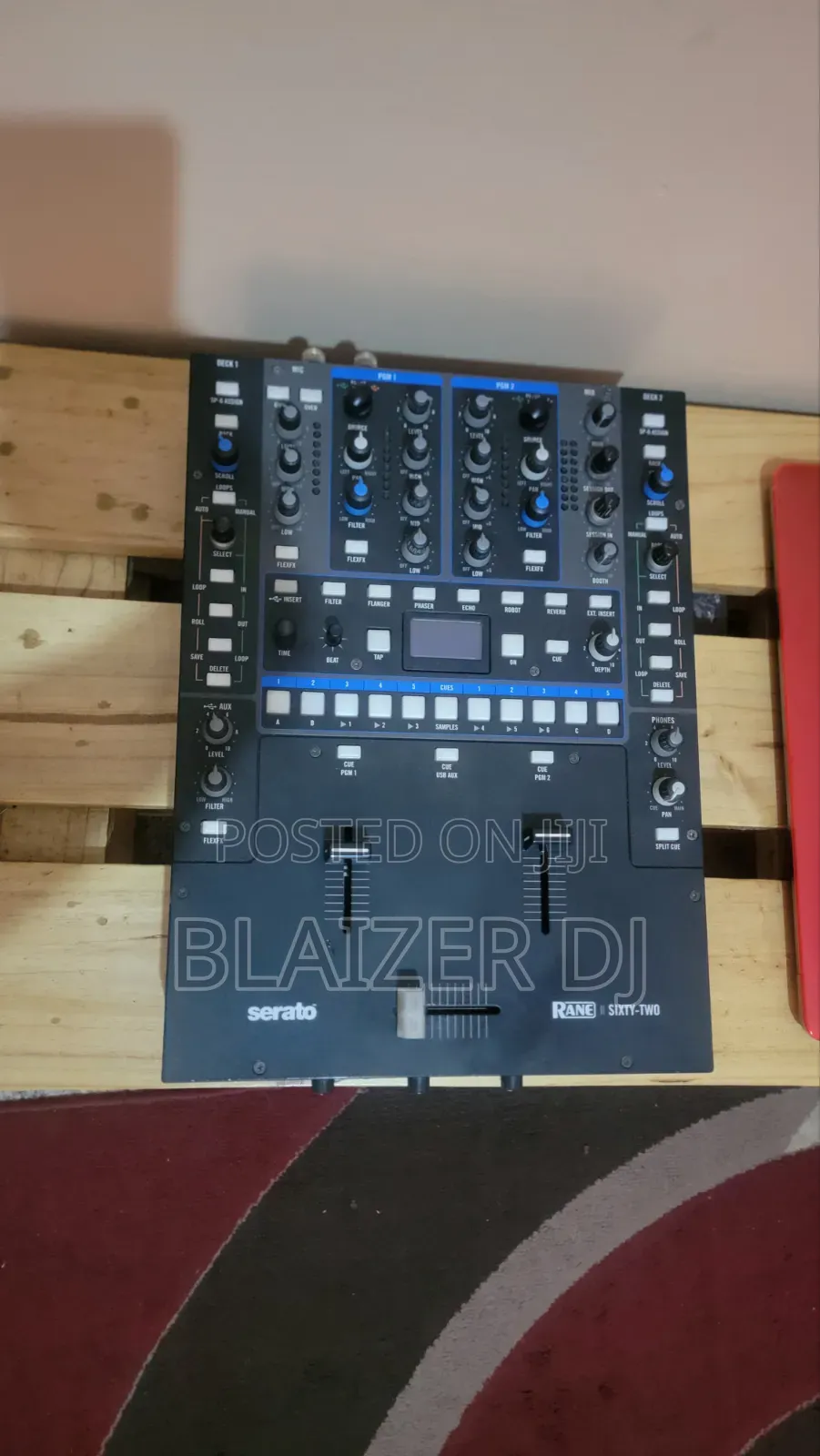Rane Sixty Two 62 Mixer Serato Channel 2 Mixer