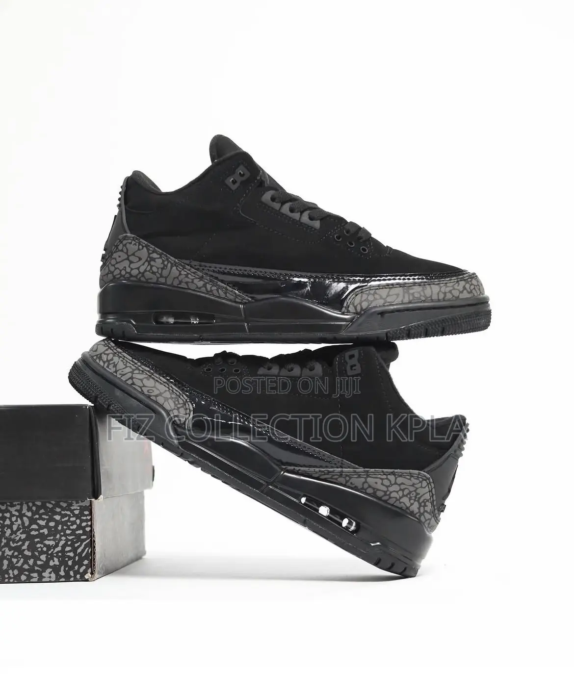 Jordan 3 Black Panther Edition
