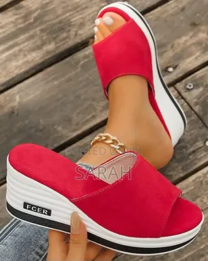 Ladies Classy Open Wedge Shoes