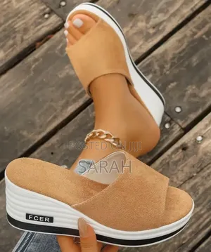 Ladies Classy Open Wedge Shoes