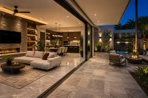 Stylish Tile Pattern Space Finishing Solutions